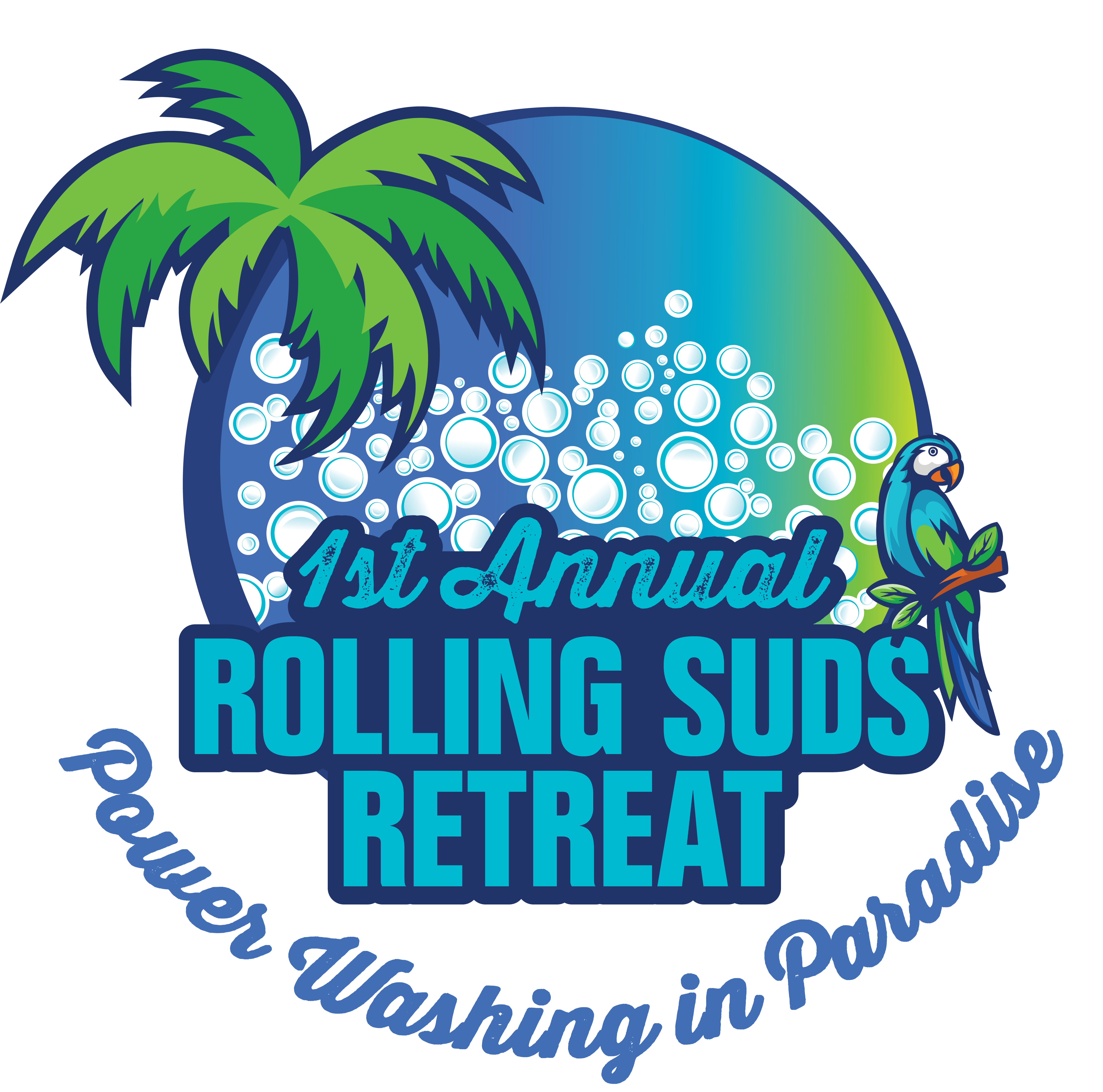 Retreat Logo Sticker